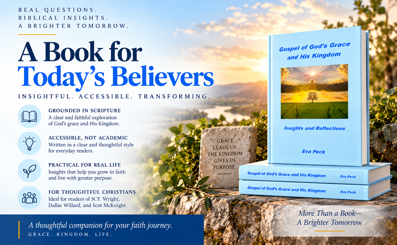 A Book for Today's Believers campaign artwork